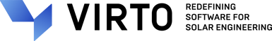 Virto Redefining software for solar engineering logo